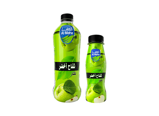 AL MAHA GREEN APPLE NECTAR FROM 50% CONCENTRATE APPLE JUICE